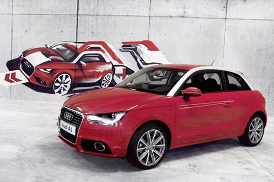 Gewinner bei den Kleinwagen: Audi A1 (Audi)