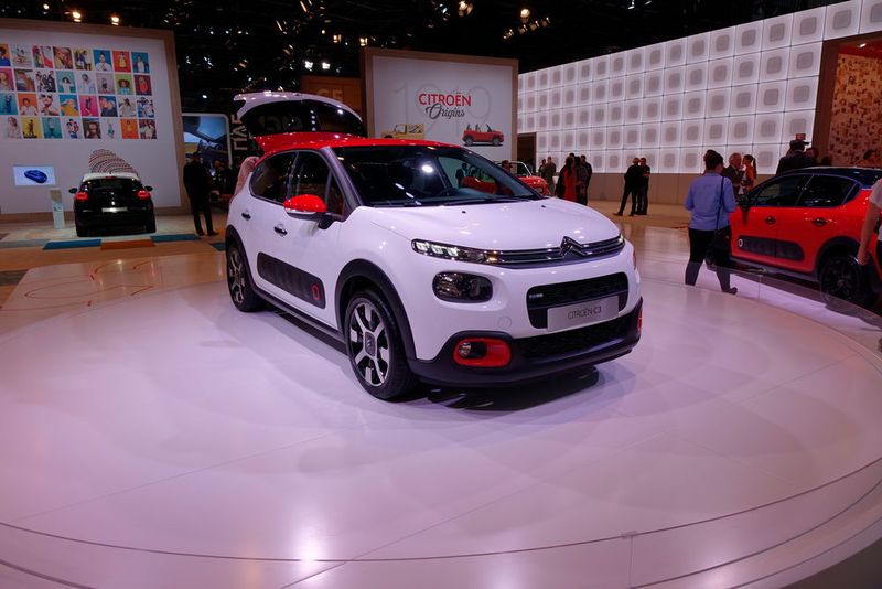 Die Konzernschwester von PSA namens Citroen legte den Fokus auf den neuen C3. (Christian Otto/Automobil Industrie)