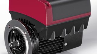 MGE-Motor und Bediendisplay: Die Motoren sind mit vorprogrammierten Regelungsarten ausgestattet, die es dem Betreiber ermöglichen, die Pumpe einfach den üblichen Anwendungen anzupassen. (Bild: Grundfos)