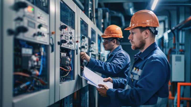 Die Zahl der offenen Stellen in der Elektroindustrie stieg im ersten Halbjahr 2026 deutlich an. (Bild:  © ORG – stock.adobe.com / KI-generiert)