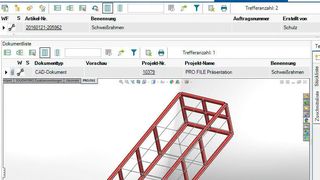 PRO.File-Integration mit Solidworks und Zuschnitt-Liste  (Procad)