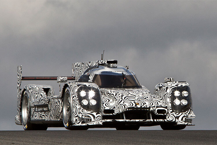 Porsche tritt mit vier Fahrzeugen in der Sportwagen-Weltmeisterschaft (WEC) und beim 24-Stunden-Rennen von Le Mans am 14./15. Juni 2014 an. Es ist die 82. Auflage des Langstreckenklassikers. (Foto: Porsche)