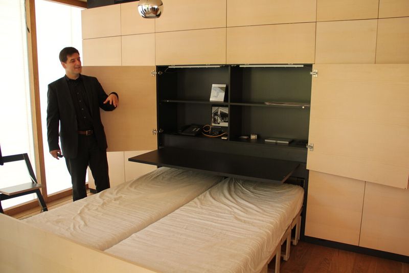 Damit ist es laut Professor Stark sogar möglich, im Bett zu arbeiten. (Bild: Schäfer)