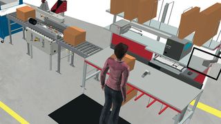 Gigant Verpackungstechnik zeigt auf der Fachpack eine Packstraße im laufenden Betrieb. (Bild: Gigant Verpackungstechnik)