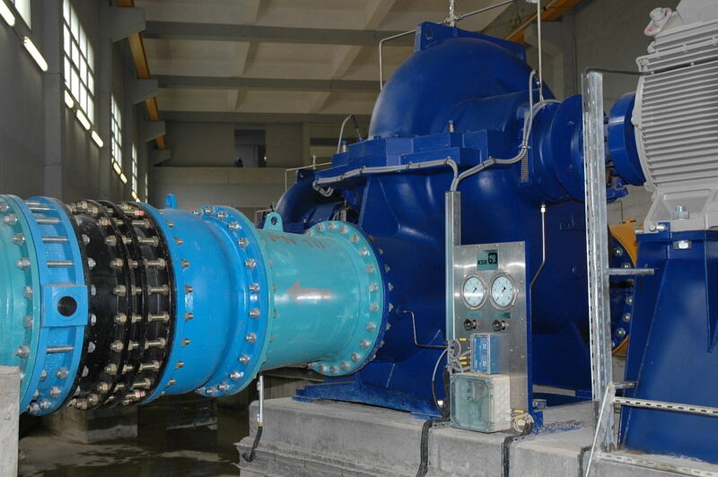 RDLO pumps of the kind KSB expects to supply to Athmania, Algeria, in the summer of 2014 (Picture: KSB)