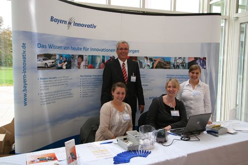 Stand von Bayern Innovativ. (Archiv: Vogel Business Media)
