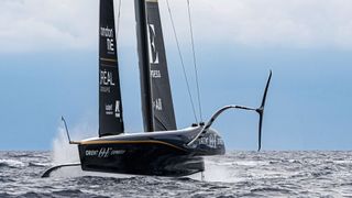 In enger Zusammenarbeit mit Simcenter Engineering Services von Siemens gewinnt das Orient Express Racing Team ein besseres Verständnis für die tatsächliche Performance der hydro- und aerodynamischen Systeme zur Steuerung der Segel, Ruder und Tragflächen. (Bild: Alexander Champy-McLean / Orient Express Racing Team)