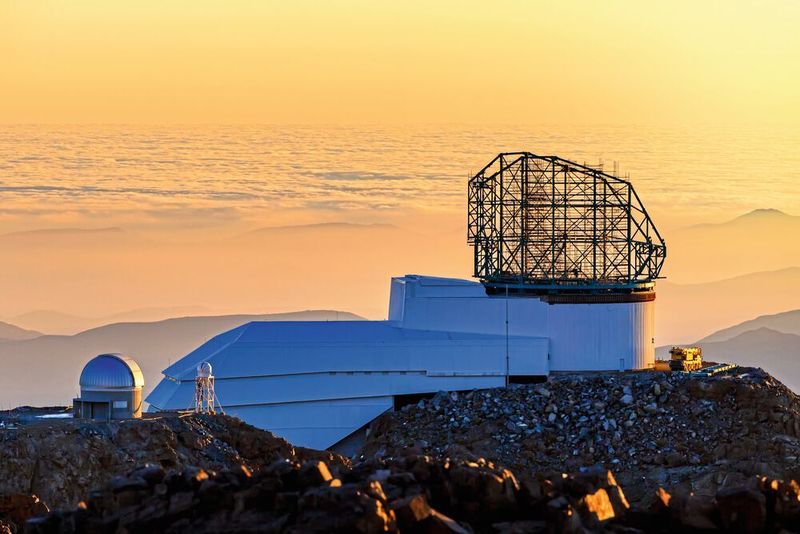 Das Large Synoptic Survey Telescope in Chile wird mit der weltweit größten Digitalkamera der Welt ausgestattet. Dort kommen präzise Antriebe zum Einsatz. (Gianluca Lombardi/Large Synoptic Survey Telescope)