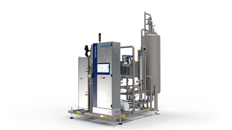 New addition to Krones’ process technology portfolio: the Krones Ozonomic ozonizer. (Krones)