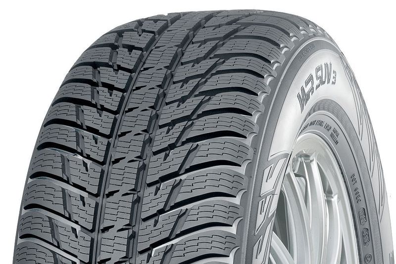 Hier der Vorgänger WR SUV 3: Er besaß noch deutlich ausgeprägtere Entwässerungsrillen in der Mitte. (Nokian)