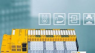 Von der Dynamisierung des Nachlaufnockens bis hin zur internen Wellenbruchüberwachung: Mit dem sicheren elektronischen Nockenschaltwerk sollen Pressen sicher und flexibel arbeiten. Bild: Pilz (Archiv: Vogel Business Media)