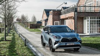 Der Toyota Highlander wird in der aktuellen vierten Generation in Deutschland angeboten. (Bild: Toyota)