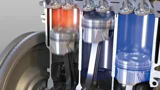 Technisch gesehen ist die Zylinderabschaltung eine etablierte Technik. Aktuell erlebt sie jedoch eine Renaissance. (Ford)