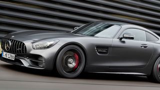 Mit dem neuen Mercedes-AMG-Sondermodell GT C „Edition 50“ feiert die Daimler-Tochter ihr 50-jähriges Bestehen. (Daimler)