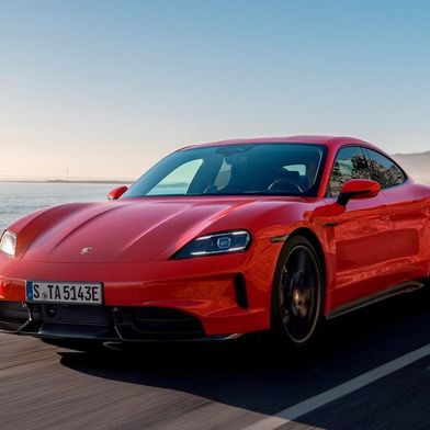 Der Porsche Taycan für den US-Markt wird in Deutschland produziert. (Bild: Porsche)