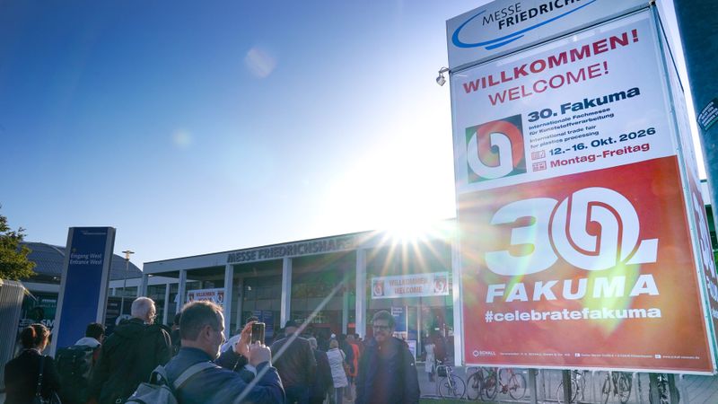 From October 12 to October 16, 2026, 1,547 exhibitors showcased their new products and innovations for plastics processing at the 30th Fakuma.(Bild:  Sound)