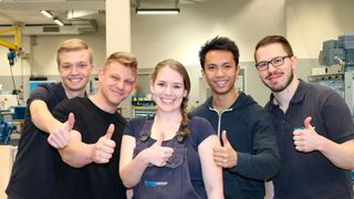 Die Ausbildungsqualität der Beumer Maschinenfabrik ist auf einem sehr hohen Niveau. Das hat sich jetzt ausgezahlt, denn das Unternehmen wurde wiederholt zu einem deutschen Top-Ausbilder gekürt. (Bild: Beumer Group)