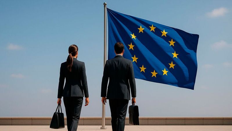 Europäische Alternativen zu Tech-Produkten aus den USA und China gibt es viele. Wir müssen sie nur nutzen.(Bild:  Dall-E / Vogel IT-Medien GmbH / KI-generiert)