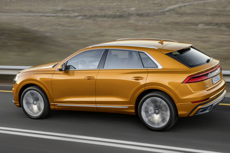 Im dritten Quartal 2018 soll das SUV-Coupé in Europa starten. (Audi)