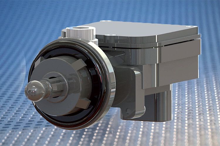 Slimline-Aktuatoren mit LIN-Elektronik sind speziell für Smart-Levelling-Anwendungen geeignet. (Foto: Sonceboz)