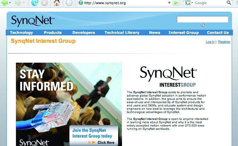 Eine Mitgliedschaft in der SynqNet Interest Group ermöglicht Zugang zu detaillierten Informationen über SynqNet, Teilnahme an Spezialveranstaltungen und direkten Expertenkontakt. (Archiv: Vogel Business Media)