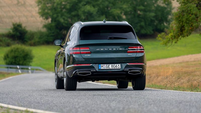 An Technik bietet der GV80 so ziemlich alles, was das Hyundai-Konzernregal hergibt. (Bild: Genesis)