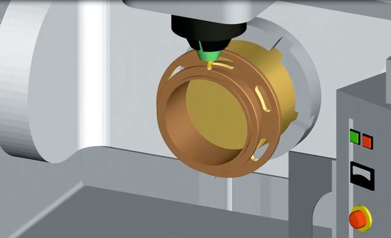 Machineworks has just released its version 7.4 CNC simulation software, which the company says can simulate the complete hybrid manufacturing process. (Source: Machineworks)