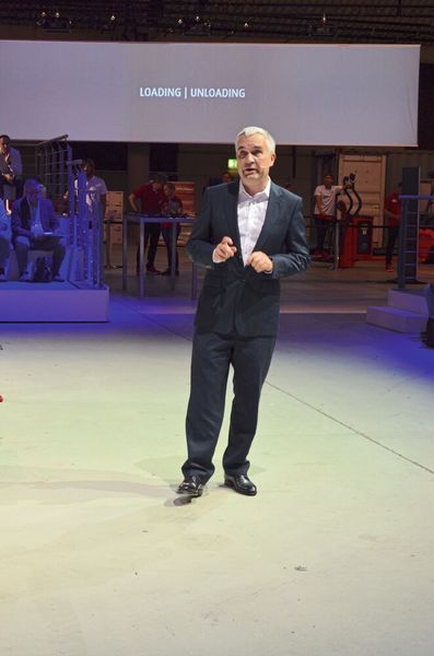 Christophe Lautray ist seit 2009 Mitglied der Geschäftsführung bei Linde MH. Als Chief Sales Officer ist er für den Vertrieb und den Customer Service verantwortlich. (Sergio Caré-Lucas)