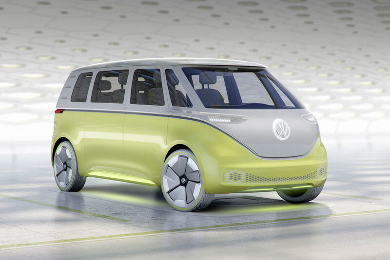 Volkswagen hat auf der International Auto Show (NAIAS) in Detroit seine Vision eines Microsbusses der Zukunft vorgestellt. (Volkswagen)