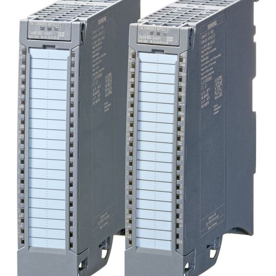 Die neue Wägeelektronik Siwarex WP521 ST/WP522 ST ist ein Technologiemodul für die Simatic S7-1500 Advanced Controller-Familie.(Bild:  Siemens)