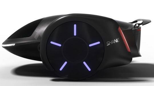 Dank der zwei großen Räder soll sich der Shane durch geringen Rollwiderstand auszeichnen.(Bild:  Inventist.com)