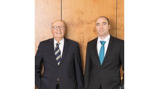 Generationenübergreifende Geschäftsführung bei Mayr Antriebstechnik: Günther Klingler, Fritz Mayr und Ferdinand Mayr (von links).  (Mayr)