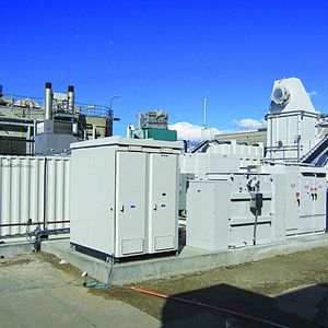 Bild 1: Frequenzumrichter und die entsprechenden Steuerungen von einem Anbieter tragen dazu bei, Brennstoffzellen-Kraftwerke zu standardisieren und die Gesamtkosten zu senken.