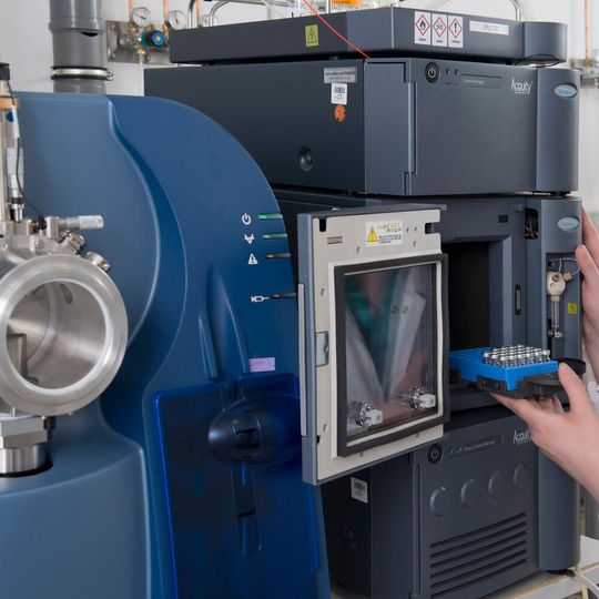 Analytisches Messgerät zur Bestimmung von metabolomischen Veränderungen.(Bild:  BASF/ Hoevener Werne)