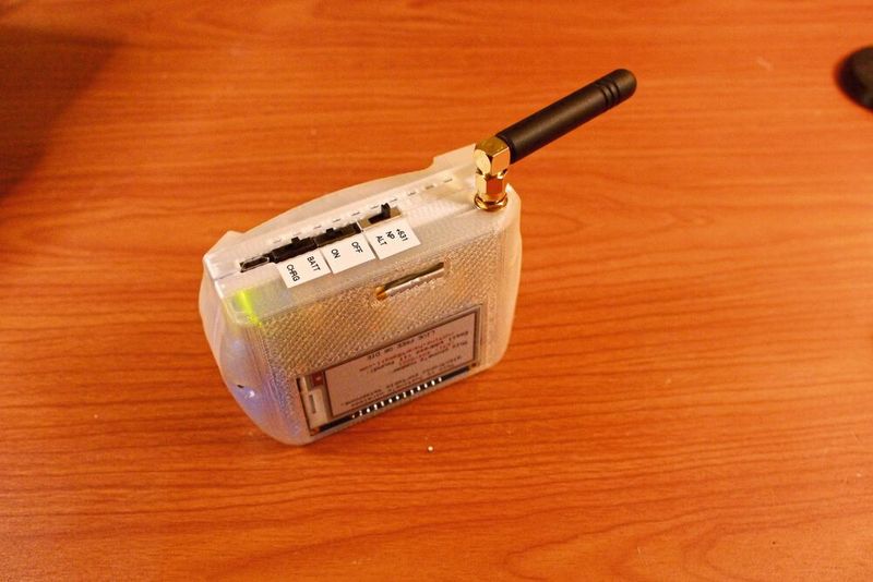 Es funktionierte, aber hatte alle Arten von Problemen: z.B. die Lebensdauer der Batterie war weniger als zwei Stunden.  (Bild: Justine Haupt)