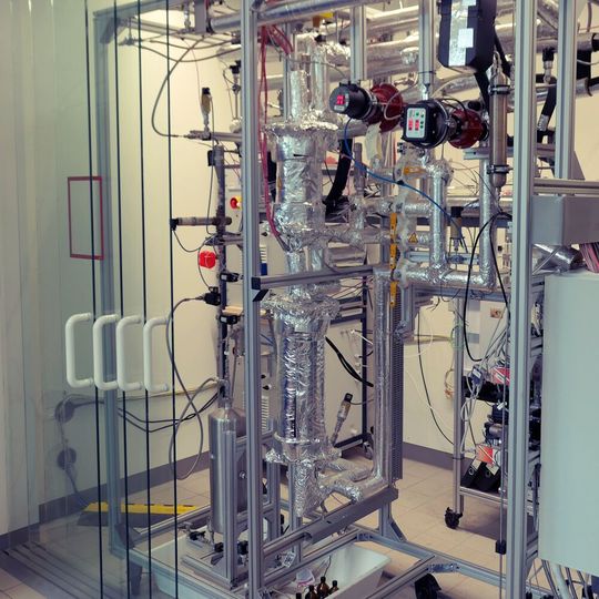 In der Miniplant wurde die Methanolsynthese aus Hüttengasen erfolgreich demonstriert. In der Miniplant wurde die Methanolsynthese aus Hüttengasen erfolgreich demonstriert.