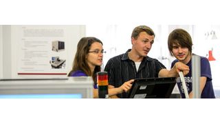 Das Zentrum Industrie des LSWI in Potsdam vereint Wissenschaft und Praxis. (Bild: Karla Fritze / LSWI)