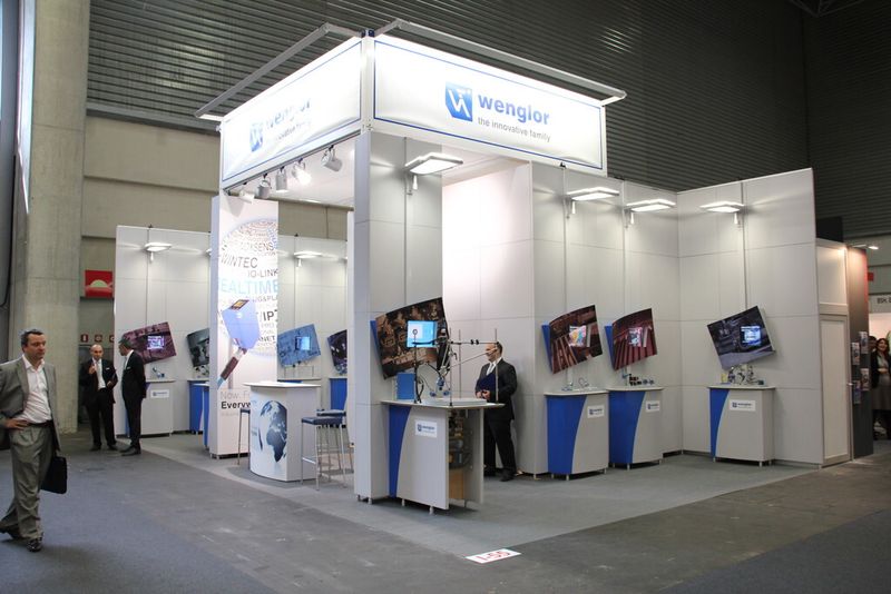Das spanische Ableger von Wenglor stellte erstmals auf der Messe aus. (Bild: Schäfer)