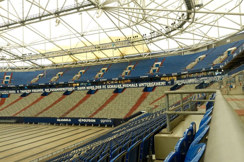 Blick in die Stadionränge. (Bild: Stefanie Michel)