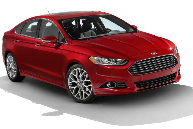 Der 2013 in den USA auf den Markt kommende Fusion Plug-in-Hybrid wird frühestens 2014 als neuer Mondeo nach Deutschland kommen. (Foto: Ford)