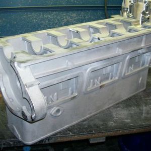 Der Motorblock kann gespant werden.