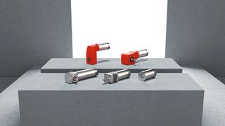 Das Portfolio der Kompakt-Kleinspannungsantriebe DCA von SEW-Eurodrive wurde um Winkel- und Flachgetriebemotoren erweitert. (Bild: SEW-Eurodrive)