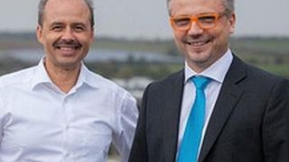 Dr. Friedrich Neumeyer, CEO von Proalpha, und Michael Finkler, Vorstandsvorsitzender der Alpha Business Solutions AG. (Bild: Proalpha)