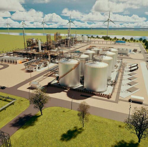 Currently under construction in Delfzijl, the new SAF facility will support the Netherlands’ efforts to meet the EU’s sustainable aviation fuel mandate.(Source:  Emerson)