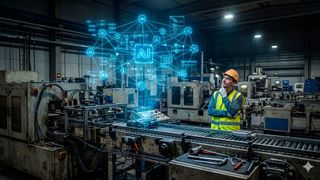 Theorie vs. Praxis: Warum ehrgeizige KI-Initiativen in der industriellen Realität oft an mangelnder Datenqualität und Praxistauglichkeit scheitern. (Bild: Gemini / KI-generiert)