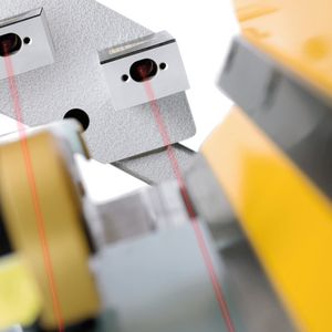 Ein Laserschrankensystem sorgt bei allen Maschinen von Thalmann für höchste Sicherheit im Arbeitsbereich.