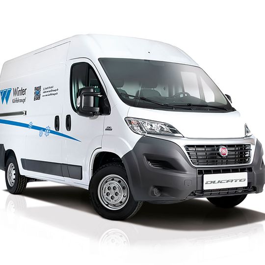 Den Ducato gibt's jetzt auch als „Pharma- plus Frischdienstumbau“.(Bild:  FCA)