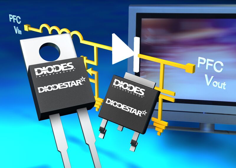 Diodes Inc. hat die Entwicklung einer neuen Prozessplattform zur Fertigung von Hochspannungs-Gleichrichtern der nächsten Generation angekündigt. Der Prozess namens DIODESTAR hat durch Soft Recovery und sehr kurze Schaltzeiten zur Folge. (Archiv: Vogel Business Media)