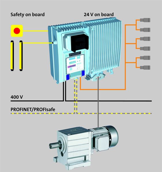 Safety on board:  Der 8400 protec verfügt serienmäßig über funktional skalierte, integrierte Sicherheitstechnik. (Archiv: Vogel Business Media)