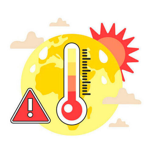 Extreme heat has significant negative impacts on many different aspects of society, including energy and transport infrastructure, and agriculture.